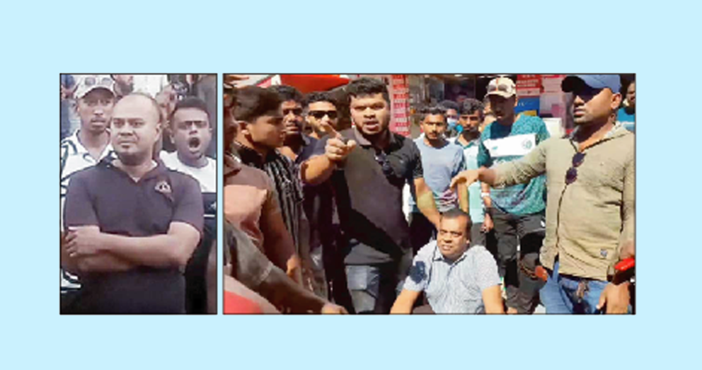 আ.লীগের সাংগঠনিক সম্পাদকসহ দুই নেতাকে ধরে পুলিশে দিল বিএনপি নেতাকর্মী