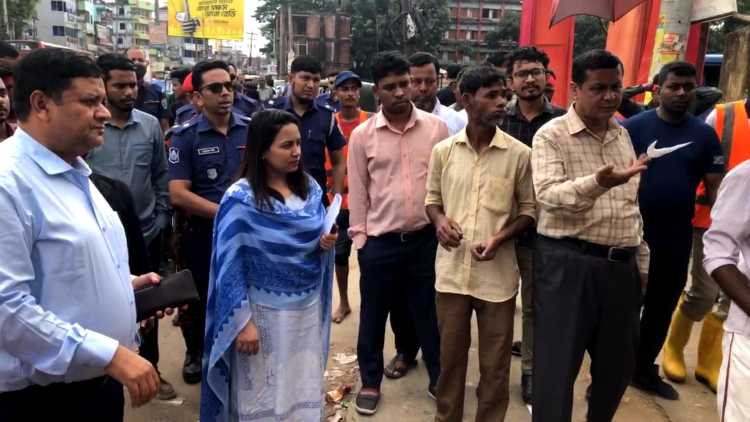 বিয়ানীবাজারে দিনভর প্রশাসনের অভিযান, অবৈধ দখলদারদের উচ্ছেদ