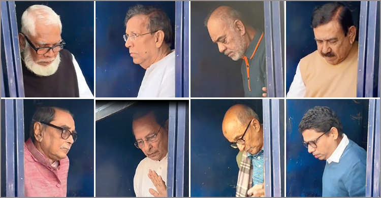 গণহত্যার মামলায় গ্রেফতার দেখানো হলো সাবেক ৯ মন্ত্রীসহ ১৩ জনকে